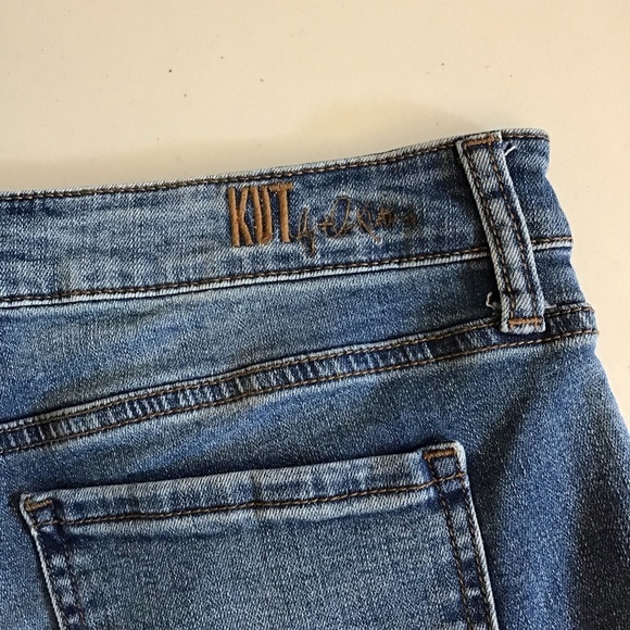 Kut from the Kloth 10 Katy Boyfriend Denim Shorts Women’s Bermuda Cuffed - Picture 5 of 10